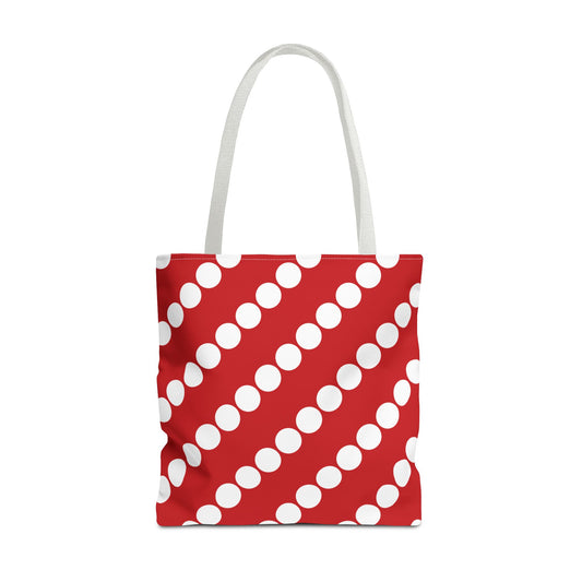 Crimson Pearl Tote Bag