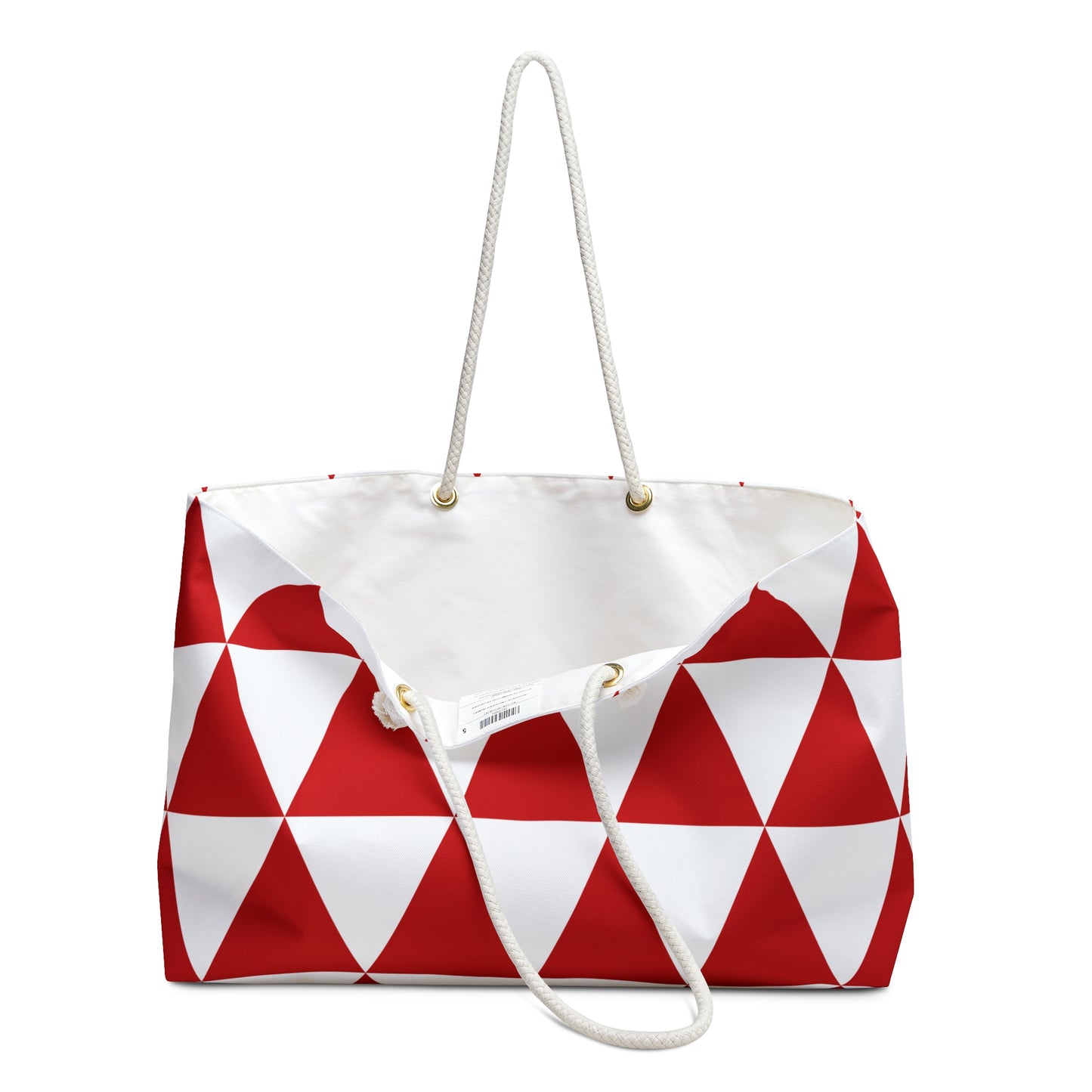 Red Pyramid Weekender Bag