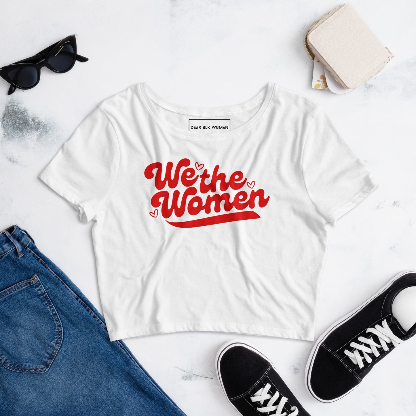 We the Women Fitted Crop Tee