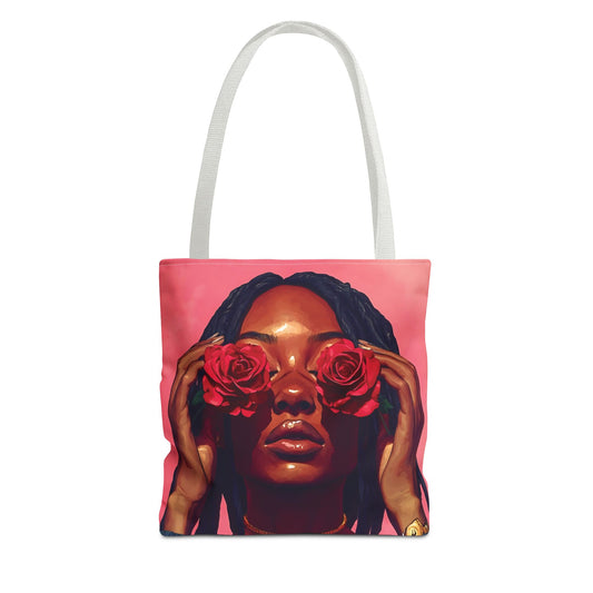 Queen In Bloom Tote Bag