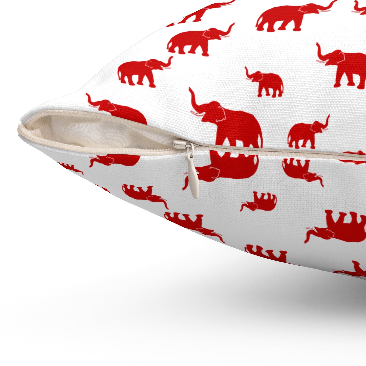 Red Elephant Pillow