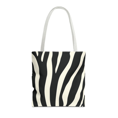 Zebra Stripe Tote Bag