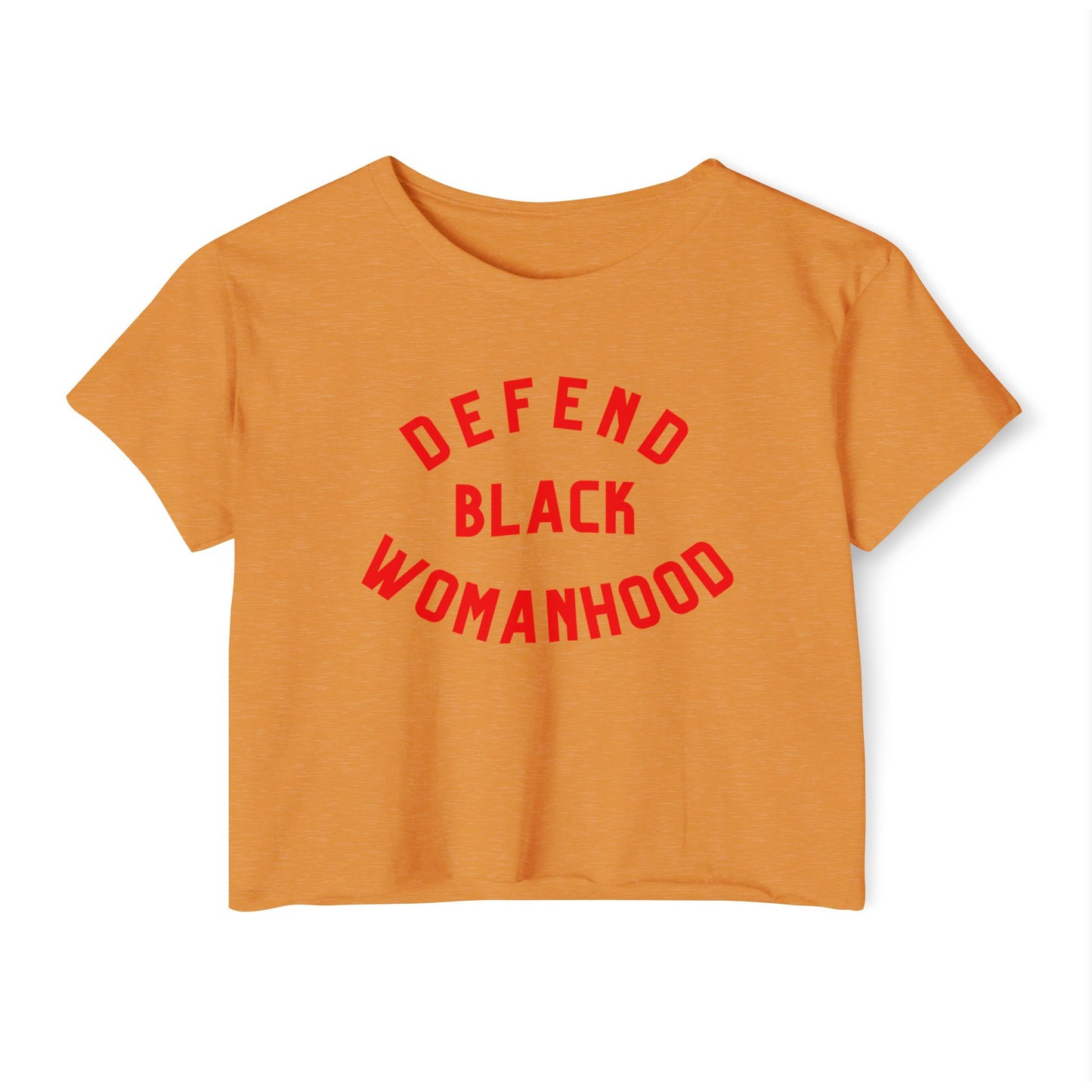 Defend Black Womanhood Crop Top