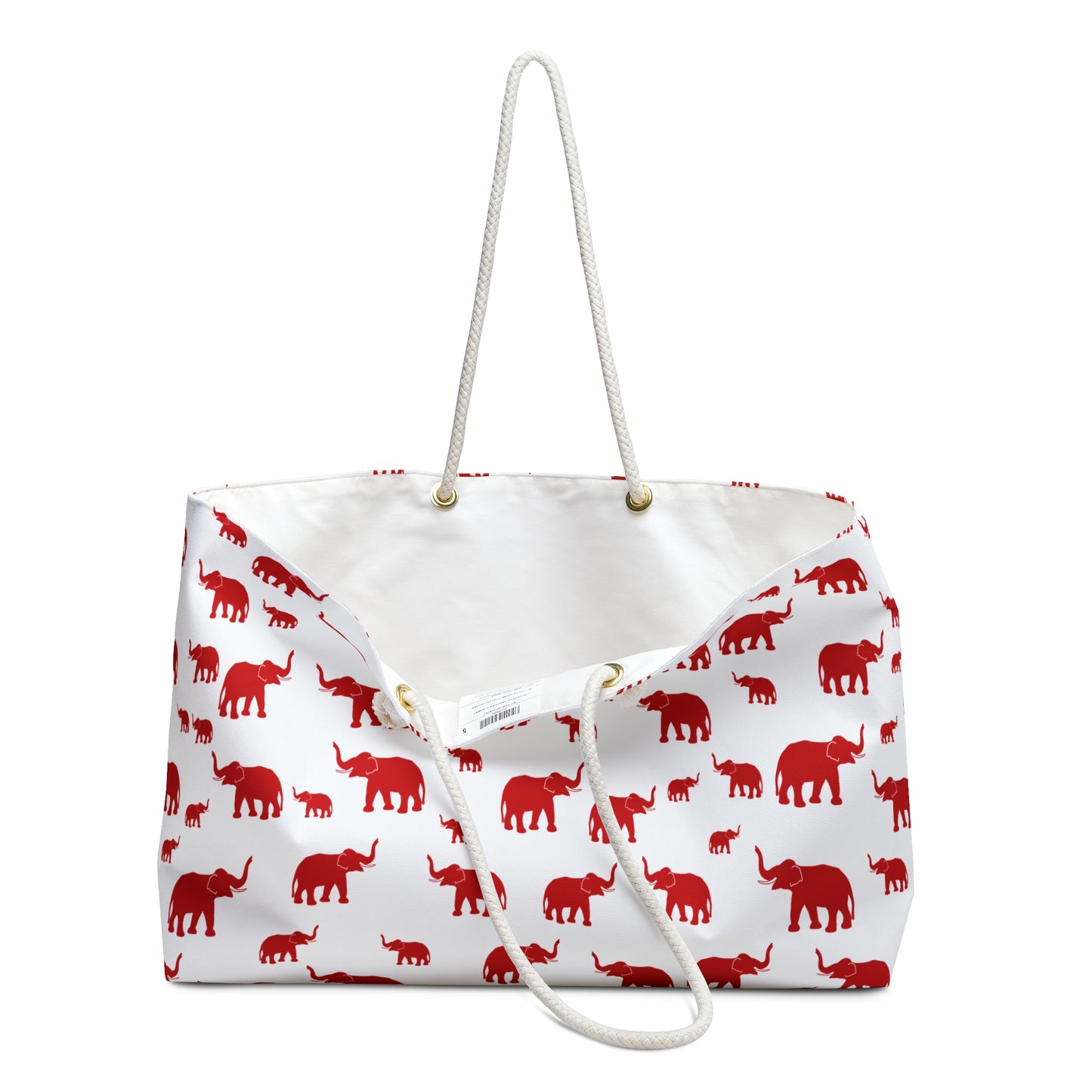 Red Elephant Weekender Bag