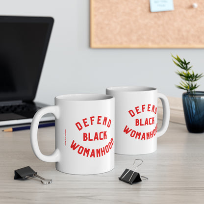 Defend Black Womanhood Mug