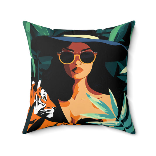 Jungle Beauty Pillow