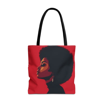 Retro Afro Tote Bag