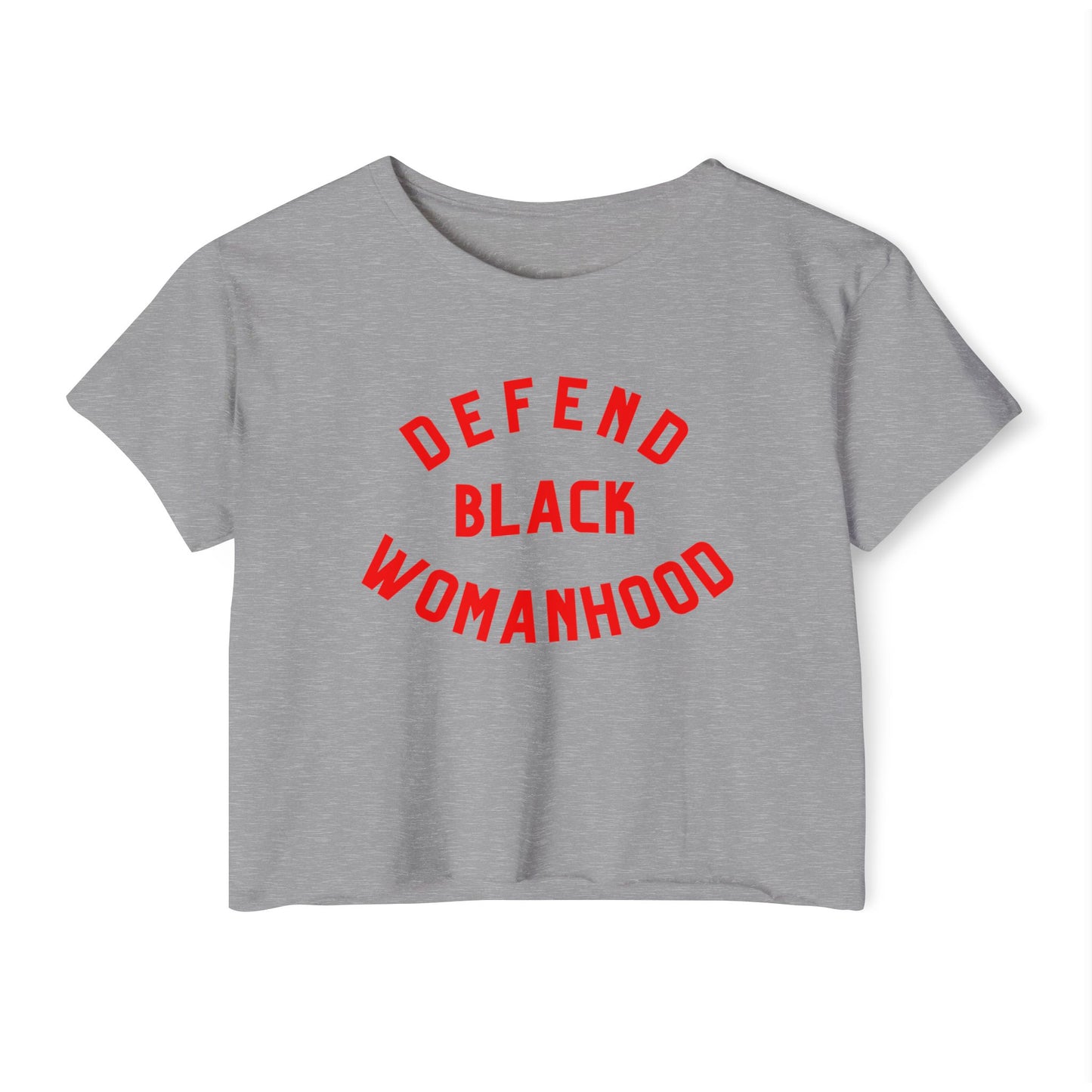 Defend Black Womanhood Crop Top