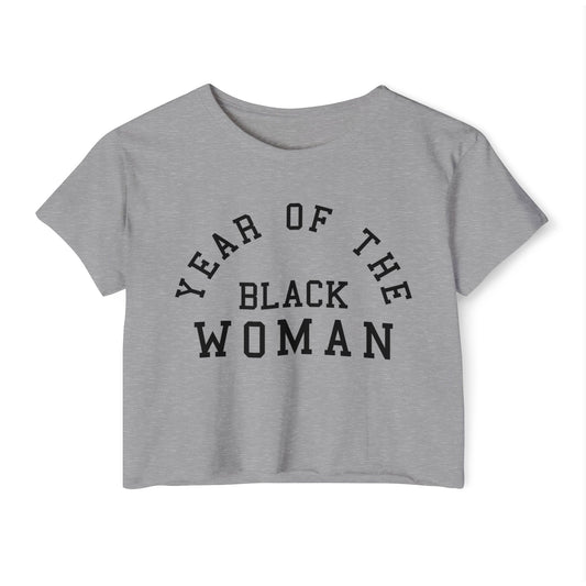 Year of the Black Woman Crop Top