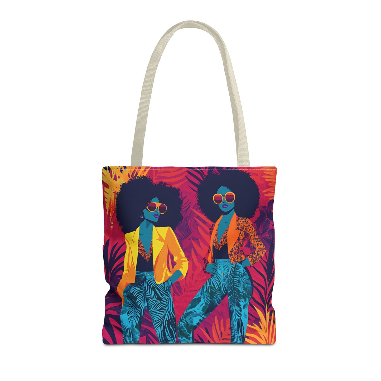 Neon Queens Tote Bag