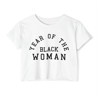 Year of the Black Woman Crop Top