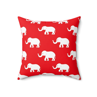 White Elephant Pillow