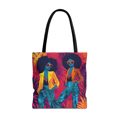 Neon Queens Tote Bag