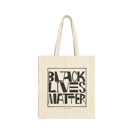 Black Lives Matter Canvas Tote Bag