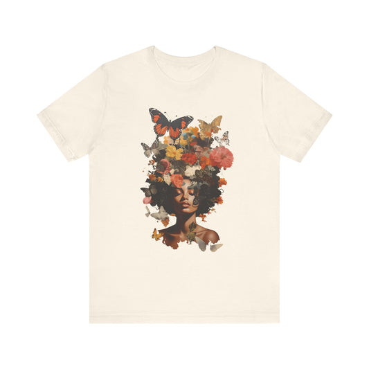 Butterfly Afro T-Shirt