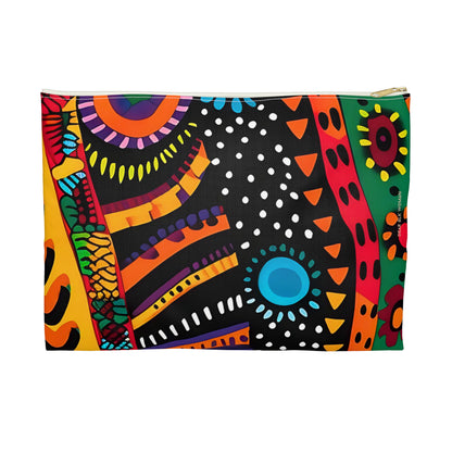 African Print Accessory Pouch