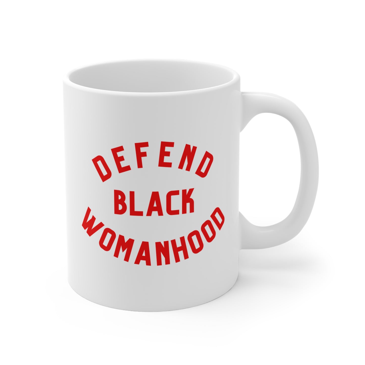 Defend Black Womanhood Mug