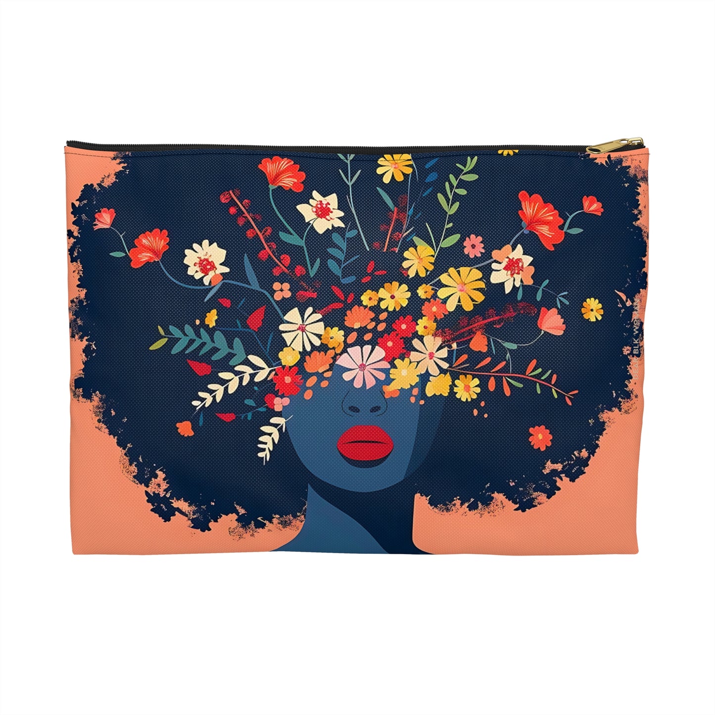 Blooming Afro Accessory Pouch