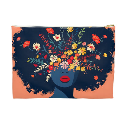 Blooming Afro Accessory Pouch