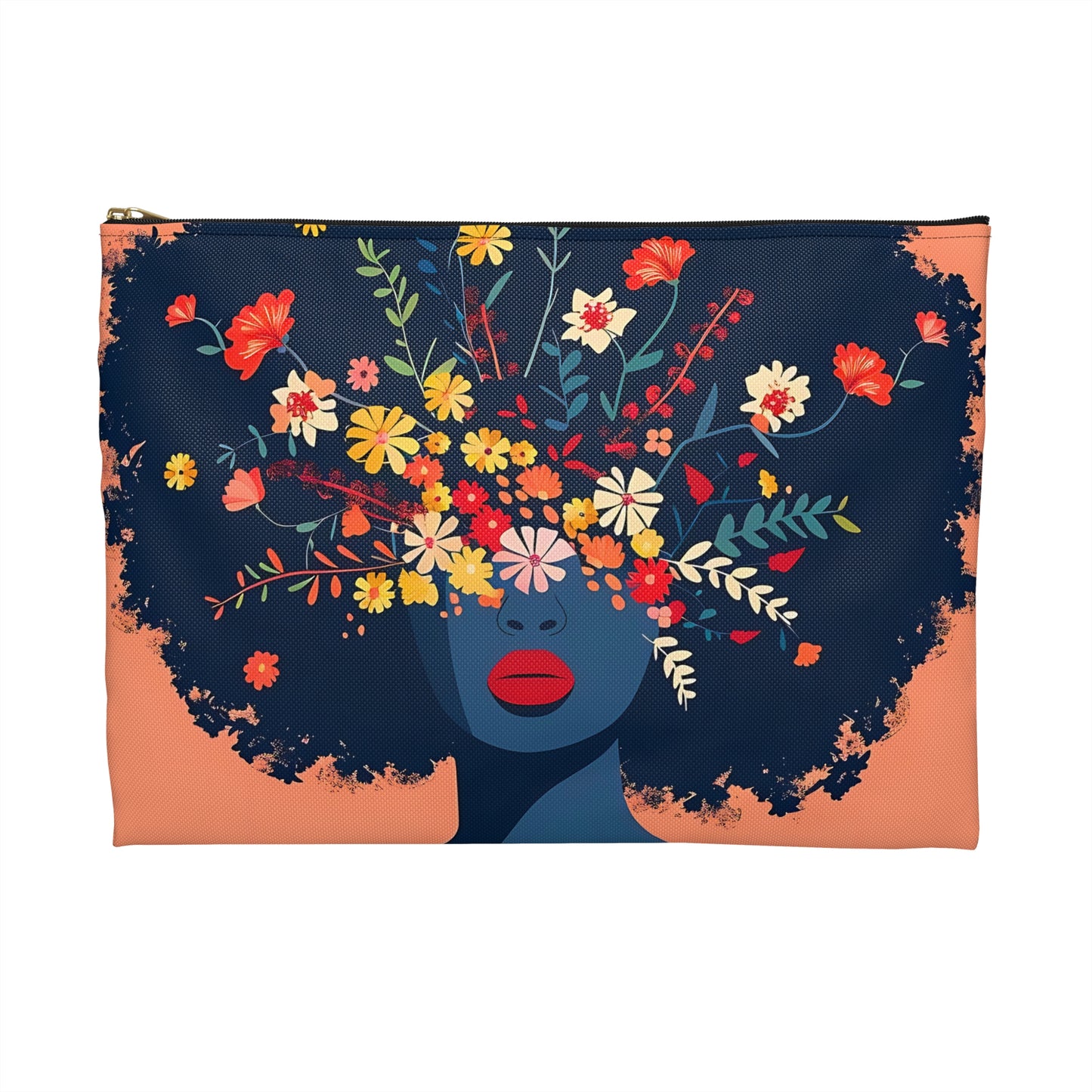 Blooming Afro Accessory Pouch