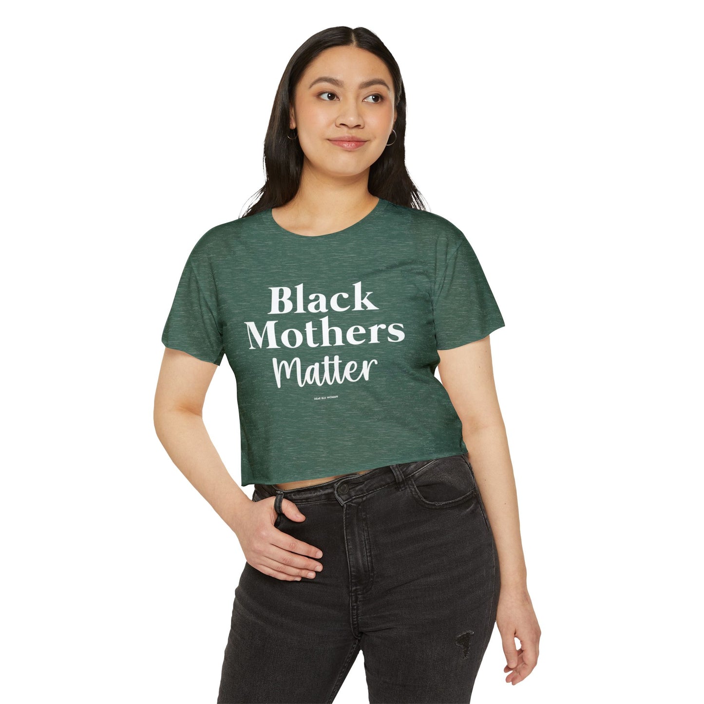 Black Mothers Matter Crop Top