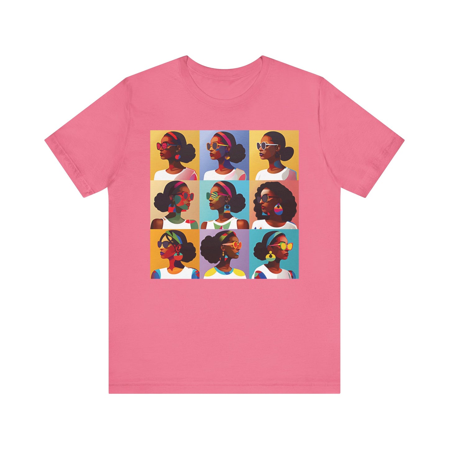 Black Women Squares T-Shirt