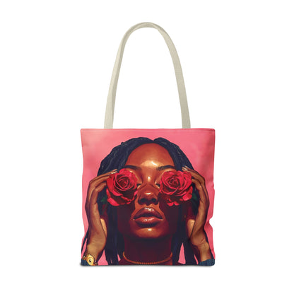 Queen In Bloom Tote Bag