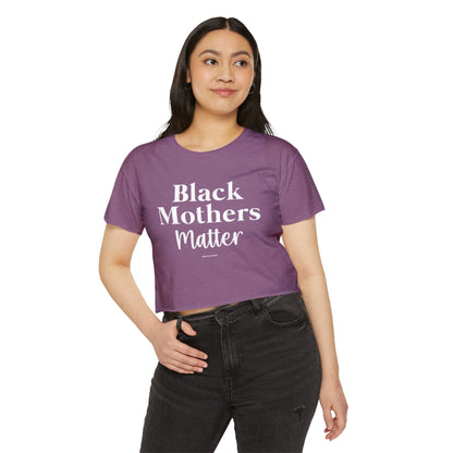 Black Mothers Matter Crop Top