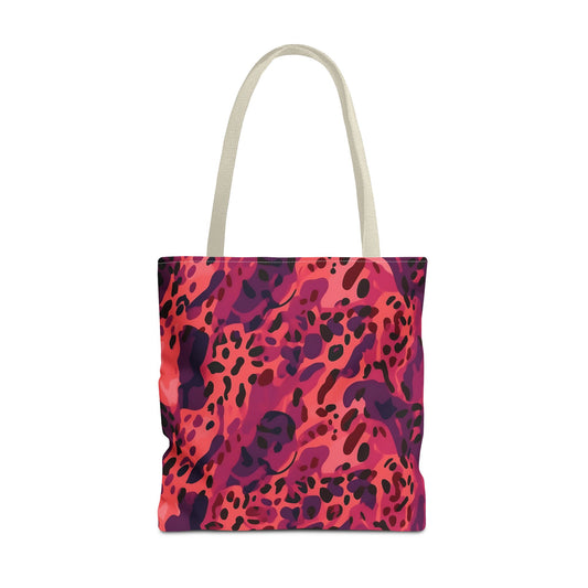 Pinky Animal Print Tote Bag