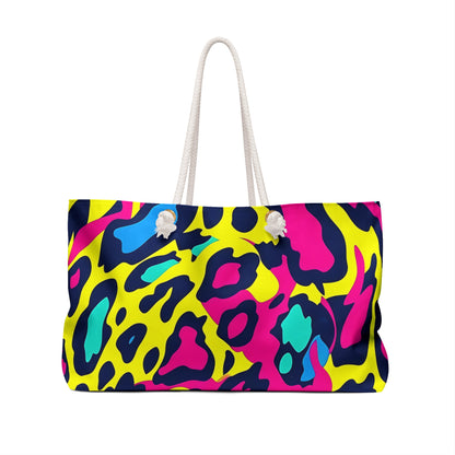 Bold Leopard Weekender Bag