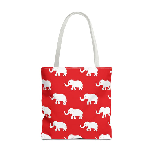 White Elephant Tote Bag