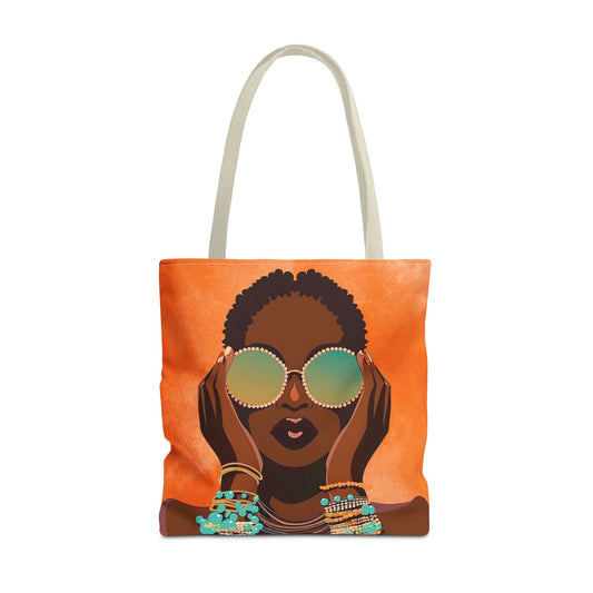 Melanin Glow Tote Bag