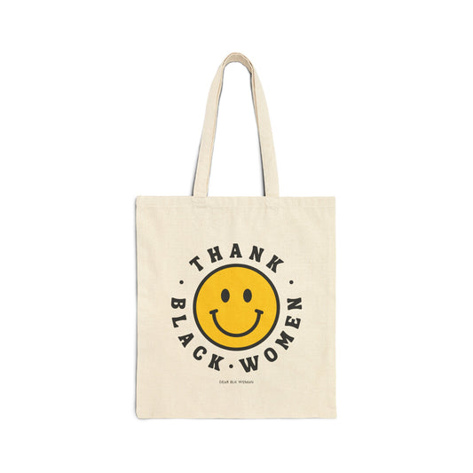 Thank Black Women Canvas Tote Bag