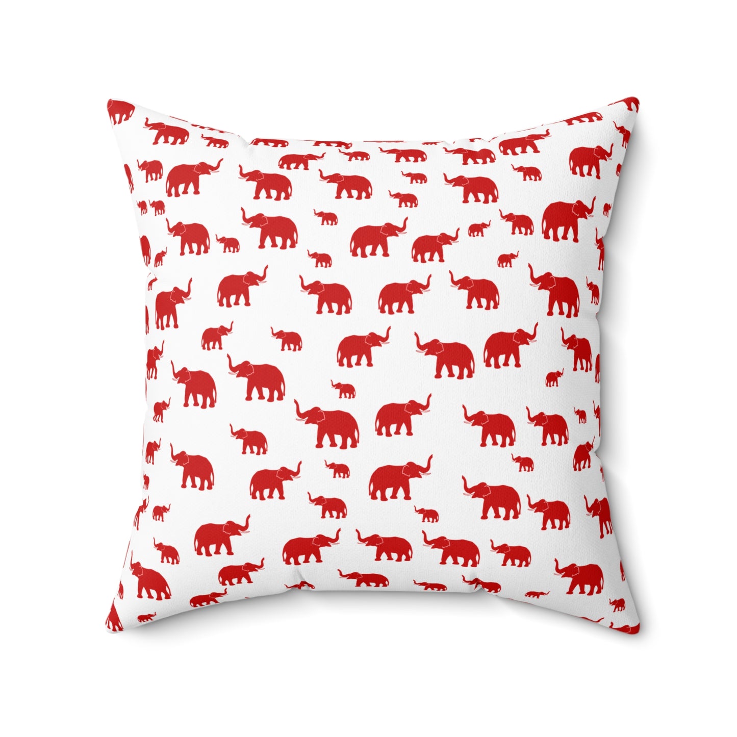 Red Elephant Pillow