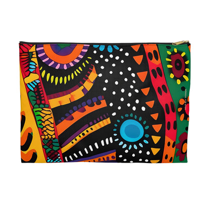 African Print Accessory Pouch