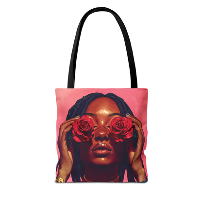 Queen In Bloom Tote Bag