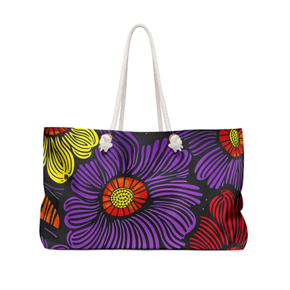 African Flower Weekender Bag