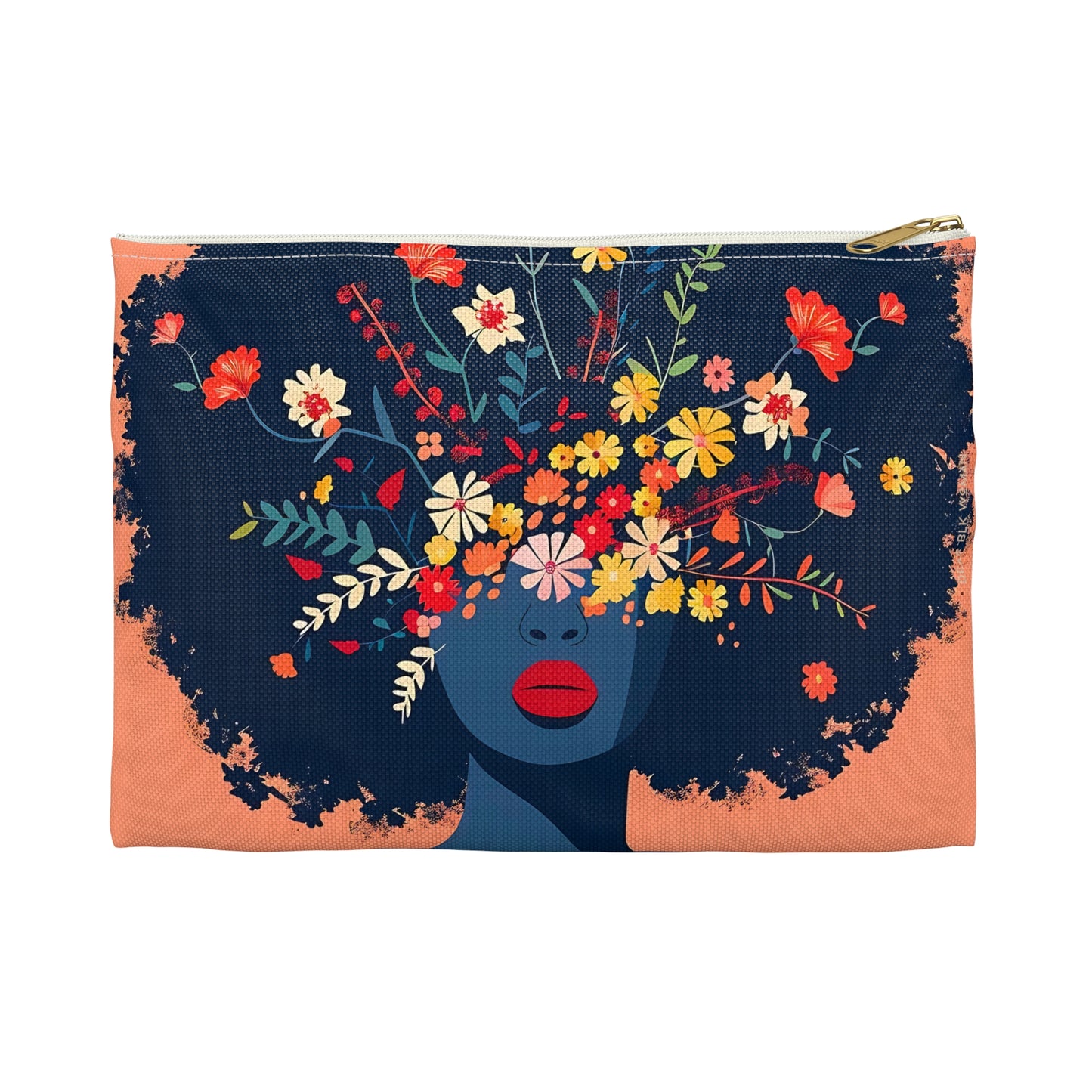 Blooming Afro Accessory Pouch