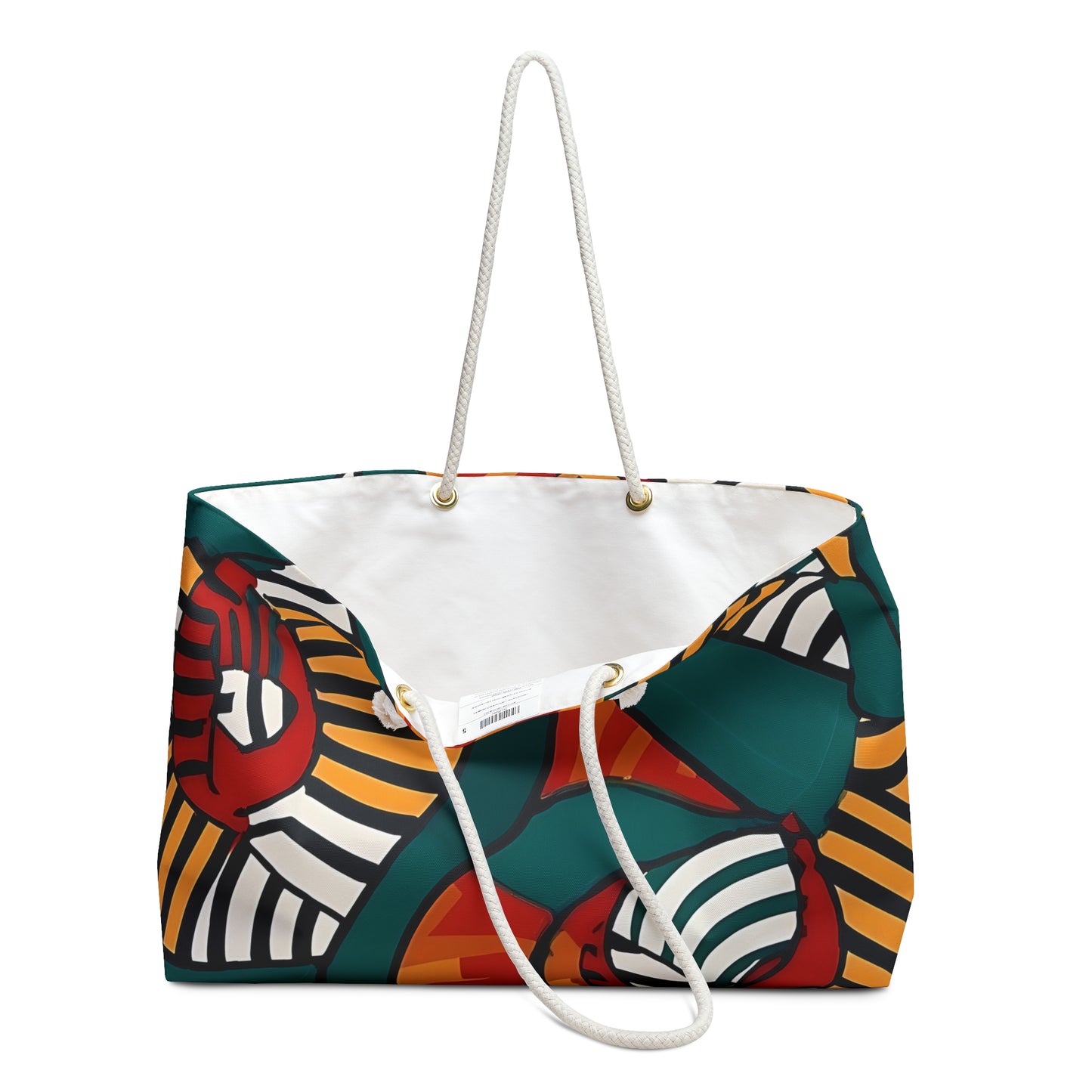 Tiger Tribal Weekender Bag