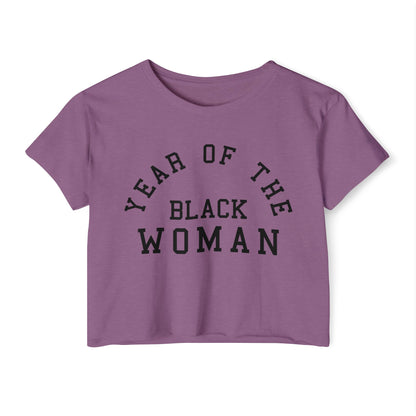 Year of the Black Woman Crop Top