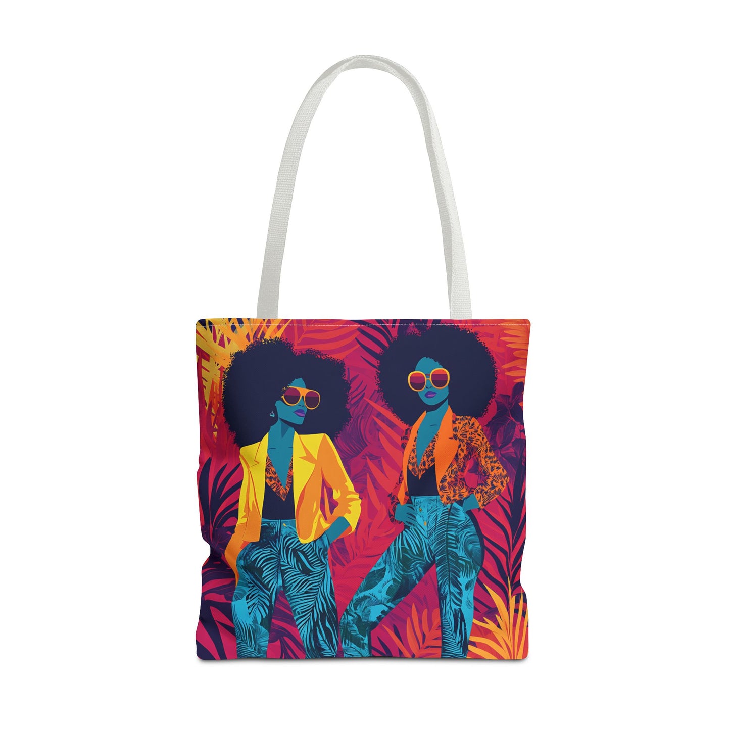 Neon Queens Tote Bag