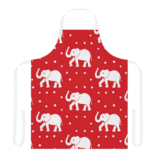 White Elephant Apron