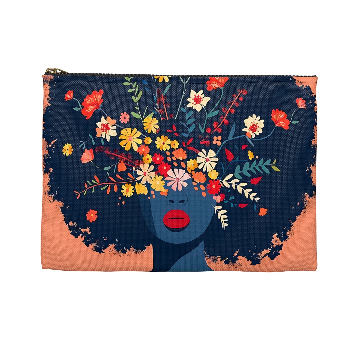 Blooming Afro Accessory Pouch