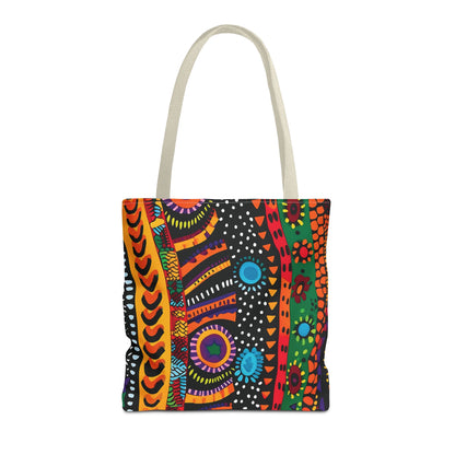 African Print Tote Bag