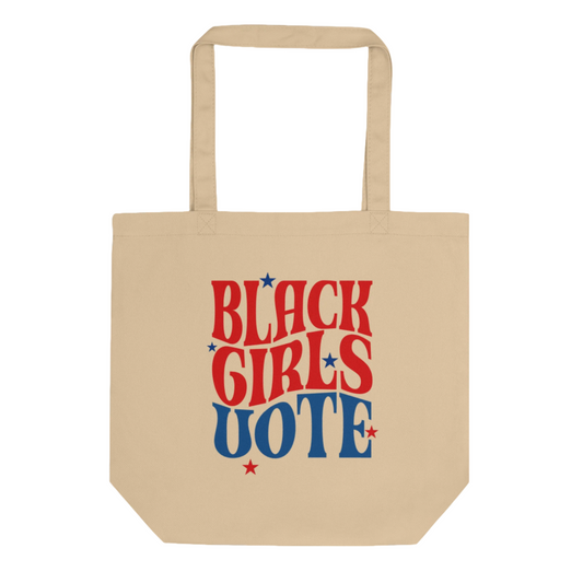 Black Girls Vote Canvas Tote Bag