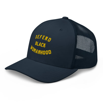 Defend Black Womanhood Trucker Cap