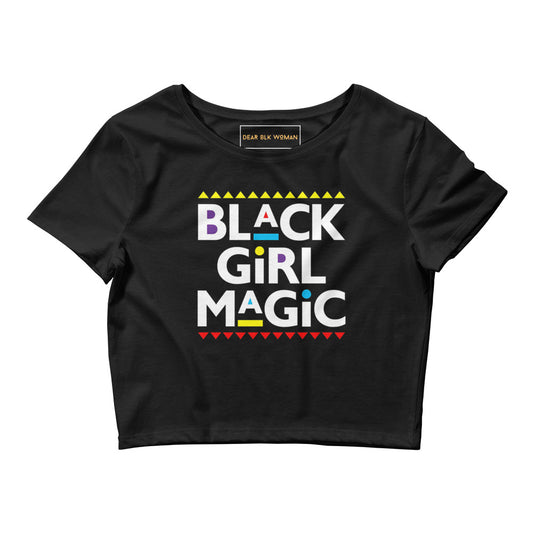 Black Girl Magic Crop Tee