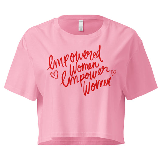 Empowered Women Crop Top